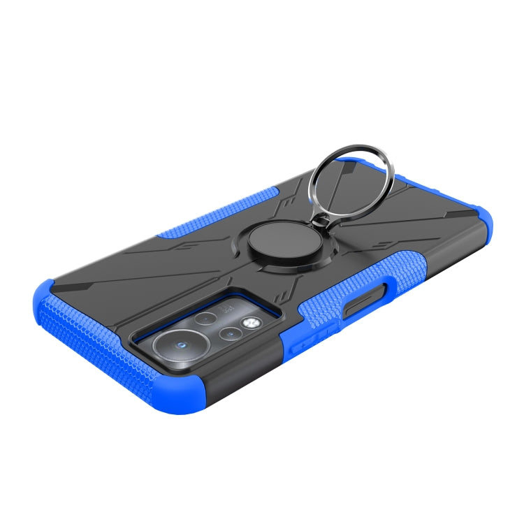 For Infinix Note 11 Armor Bear Shockproof PC + TPU Phone Case