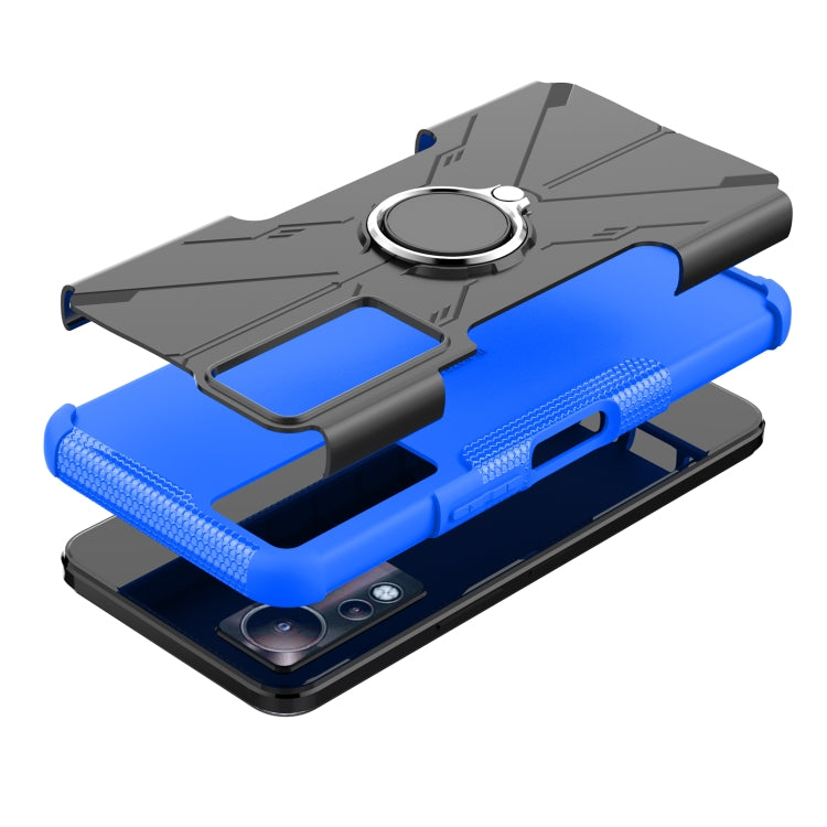 For Infinix Note 11 Armor Bear Shockproof PC + TPU Phone Case