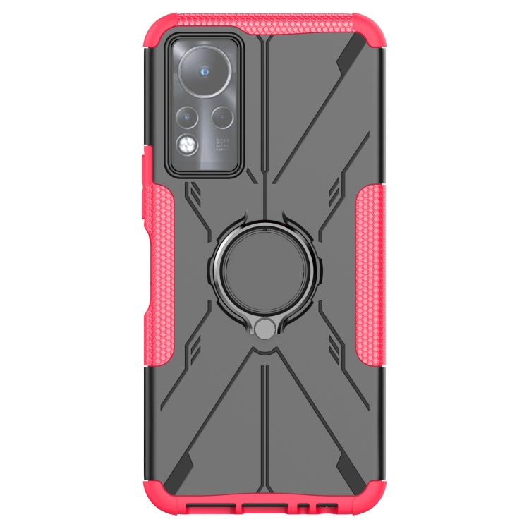 For Infinix Note 11 Armor Bear Shockproof PC + TPU Phone Case