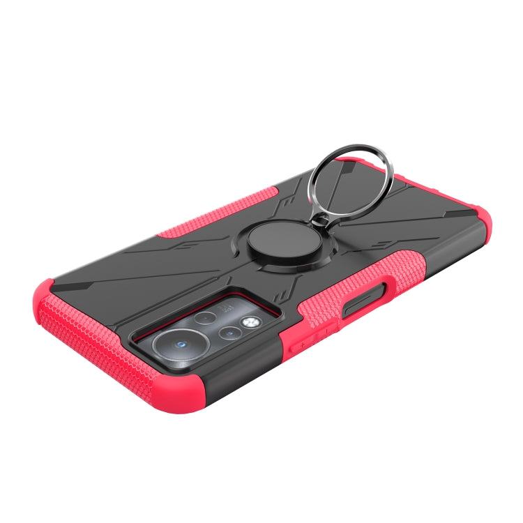 For Infinix Note 11 Armor Bear Shockproof PC + TPU Phone Case