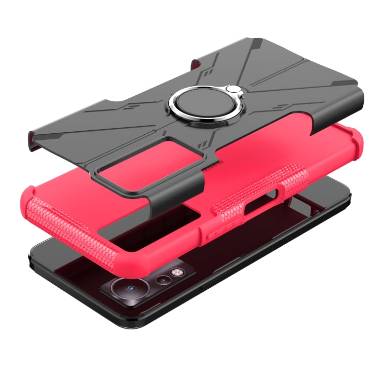 For Infinix Note 11 Armor Bear Shockproof PC + TPU Phone Case