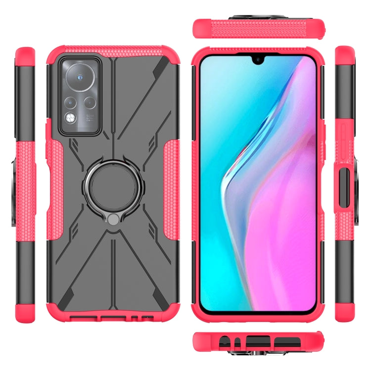 For Infinix Note 11 Armor Bear Shockproof PC + TPU Phone Case
