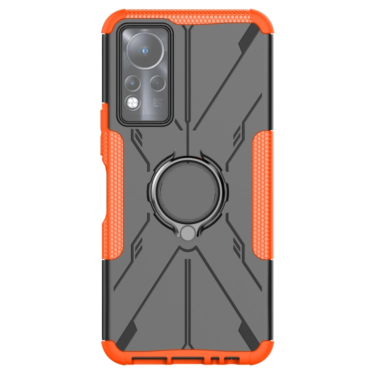 For Infinix Note 11 Armor Bear Shockproof PC + TPU Phone Case