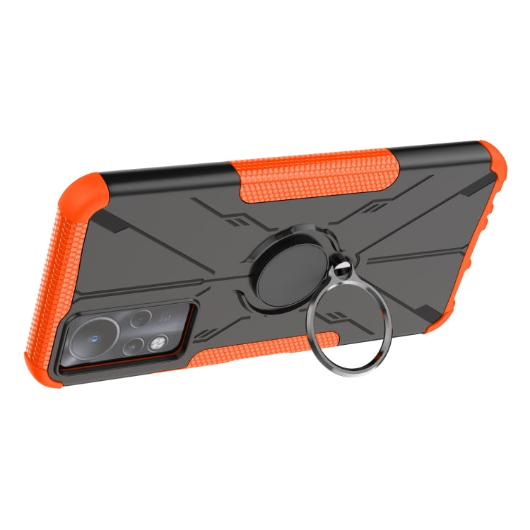 For Infinix Note 11 Armor Bear Shockproof PC + TPU Phone Case