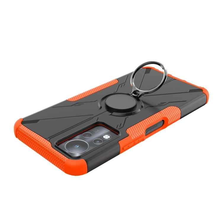 For Infinix Note 11 Armor Bear Shockproof PC + TPU Phone Case