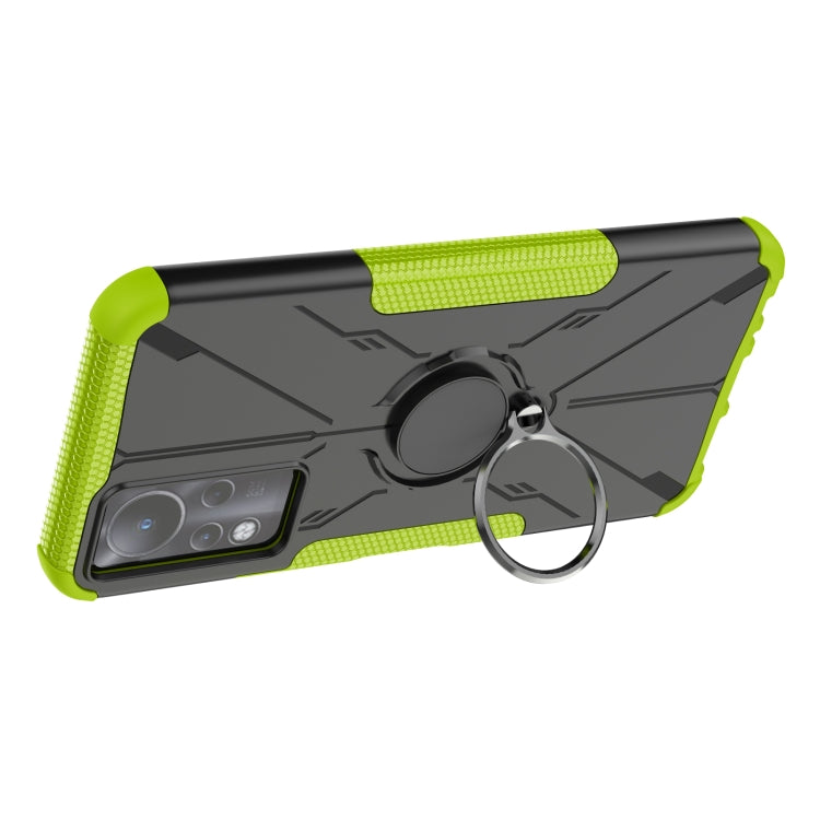 For Infinix Note 11 Armor Bear Shockproof PC + TPU Phone Case