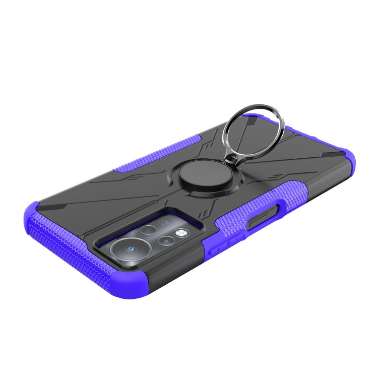 For Infinix Note 11 Armor Bear Shockproof PC + TPU Phone Case