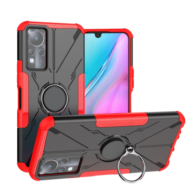 For Infinix Note 11 Armor Bear Shockproof PC + TPU Phone Case