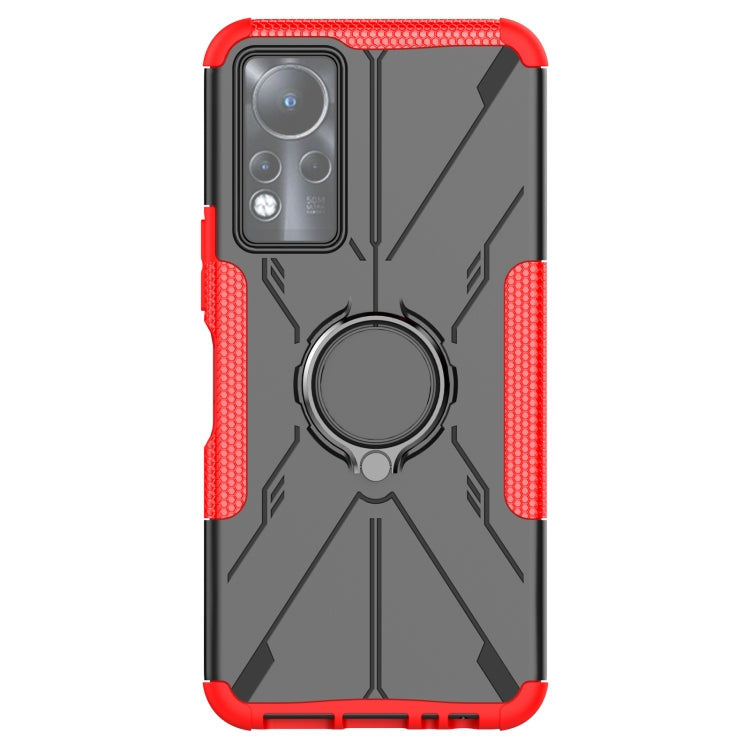 For Infinix Note 11 Armor Bear Shockproof PC + TPU Phone Case