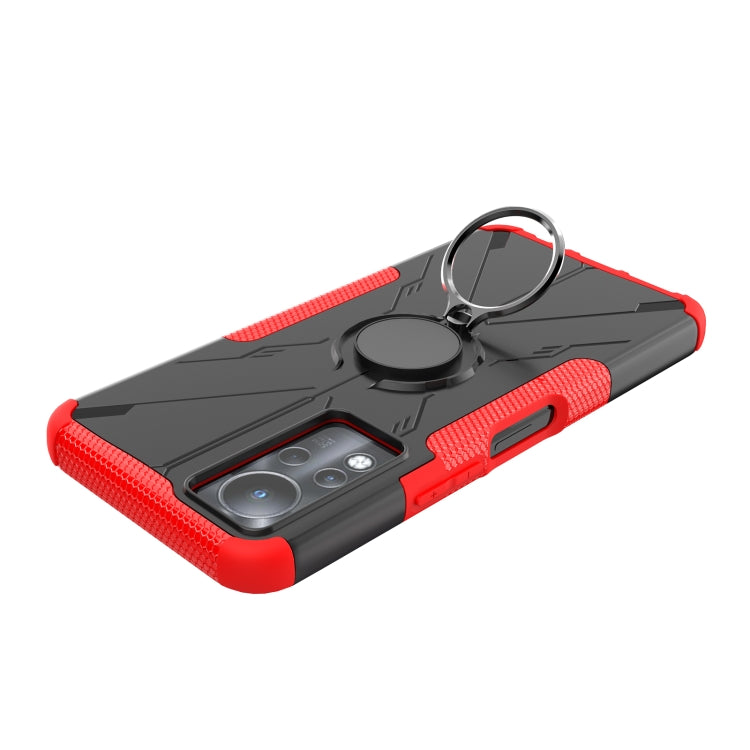 For Infinix Note 11 Armor Bear Shockproof PC + TPU Phone Case