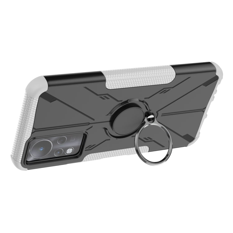 For Infinix Note 11 Armor Bear Shockproof PC + TPU Phone Case