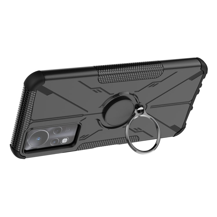 For Infinix Note 11 Armor Bear Shockproof PC + TPU Phone Case