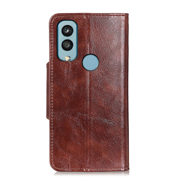 For Kyocera Android One S9 Crazy Horse Texture Magnetic Buckle Leather Phone Case