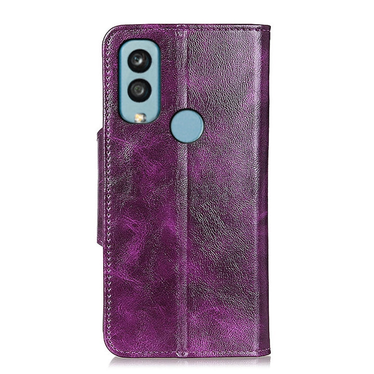 For Kyocera Android One S9 Crazy Horse Texture Magnetic Buckle Leather Phone Case