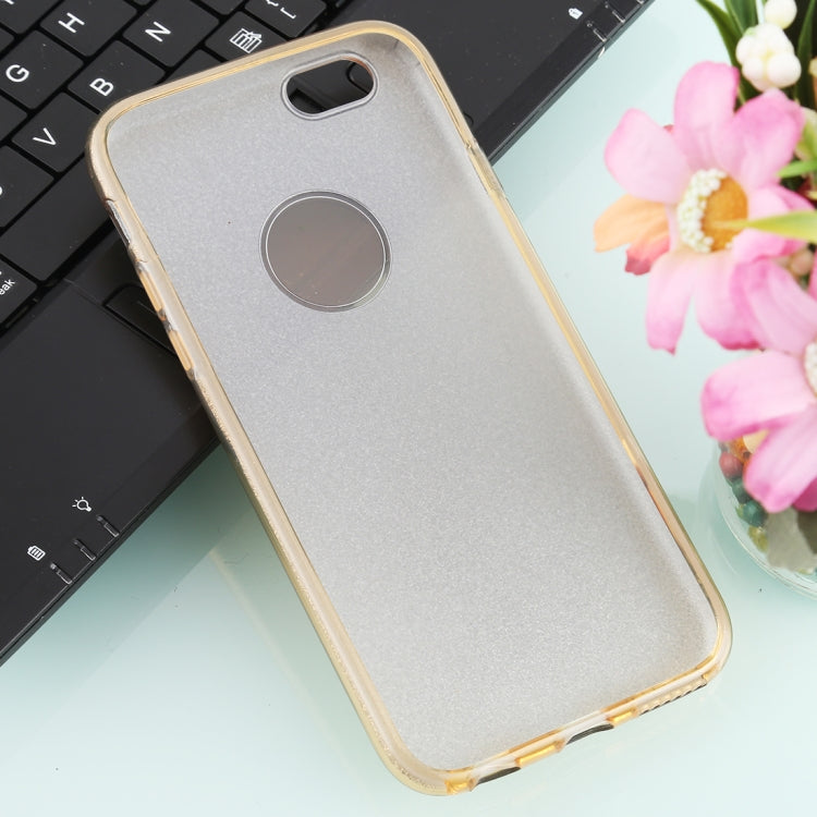 For iPhone 6 TPU Glitter All-inclusive Protective Case