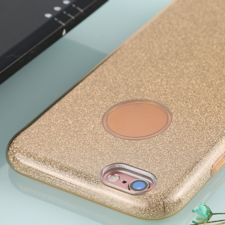 For iPhone 6 TPU Glitter All-inclusive Protective Case