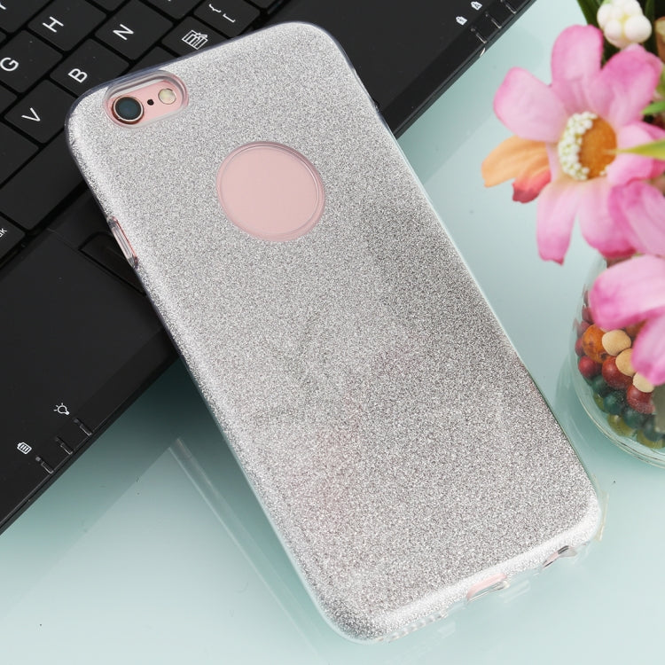 For iPhone 6 TPU Glitter All-inclusive Protective Case