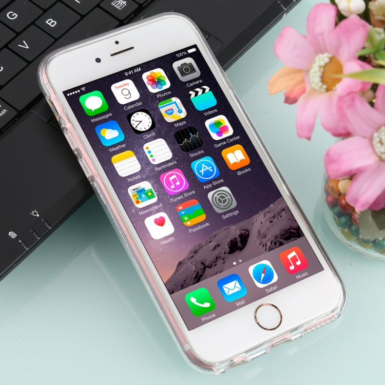 For iPhone 6 TPU Glitter All-inclusive Protective Case