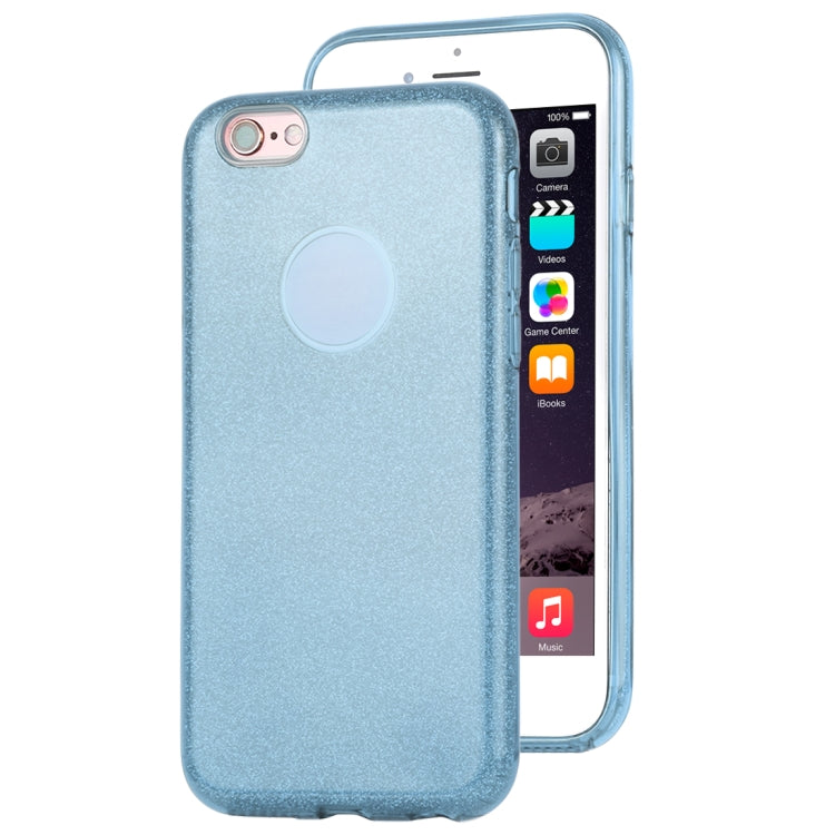 For iPhone 6 TPU Glitter All-inclusive Protective Case