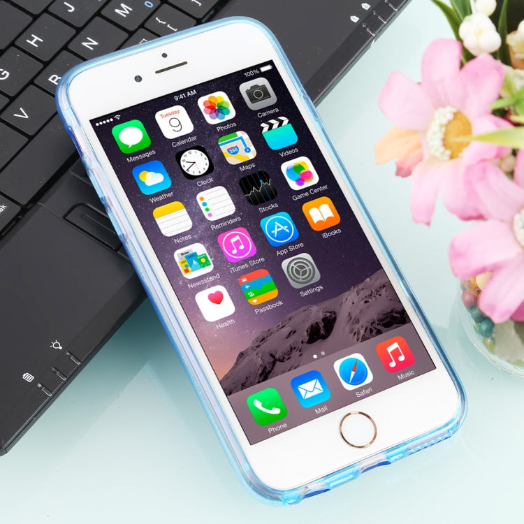 For iPhone 6 TPU Glitter All-inclusive Protective Case