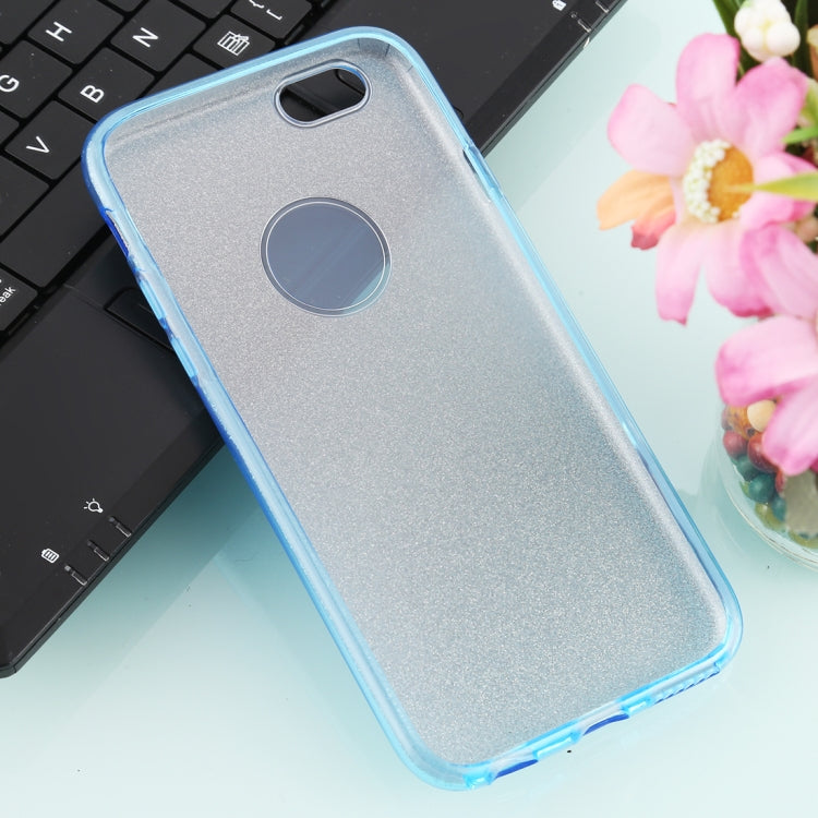 For iPhone 6 TPU Glitter All-inclusive Protective Case