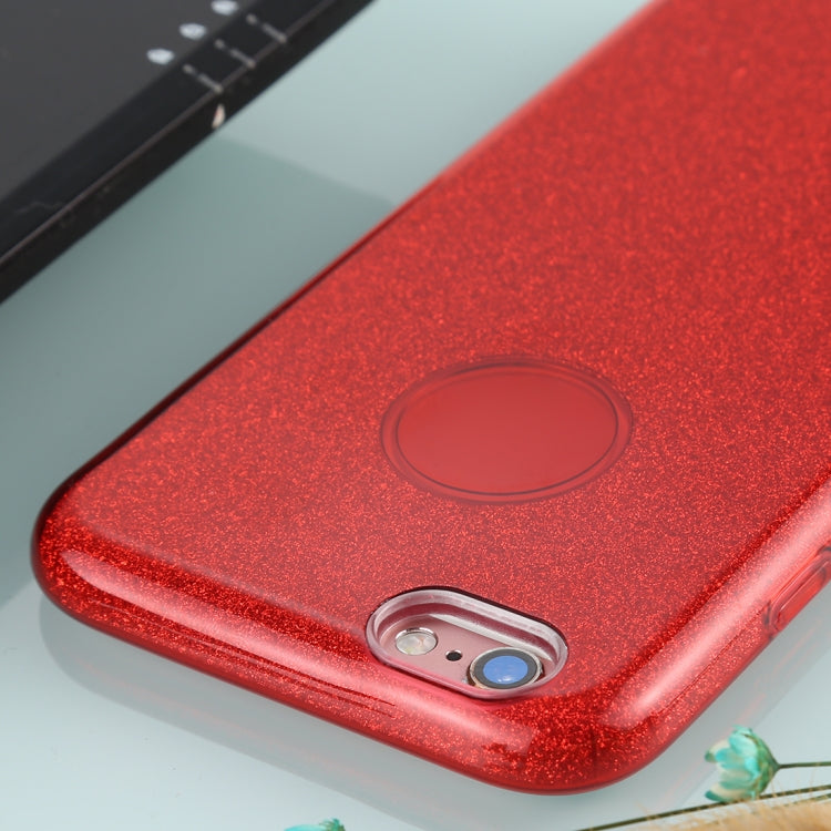 For iPhone 6 TPU Glitter All-inclusive Protective Case