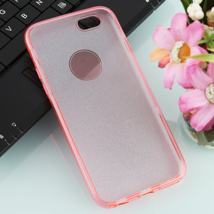 For iPhone 6 TPU Glitter All-inclusive Protective Case