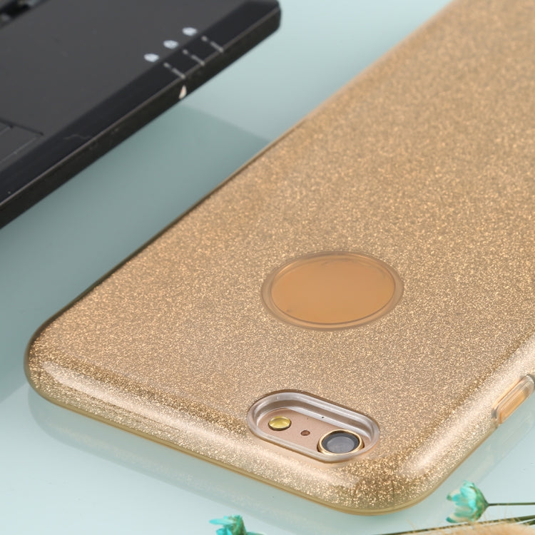 For iPhone 6 Plus TPU Glitter All-inclusive Protective Case