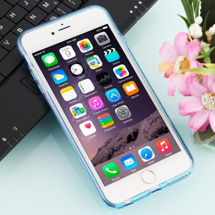 For iPhone 6 Plus TPU Glitter All-inclusive Protective Case