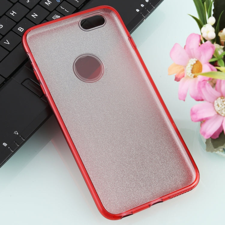 For iPhone 6 Plus TPU Glitter All-inclusive Protective Case