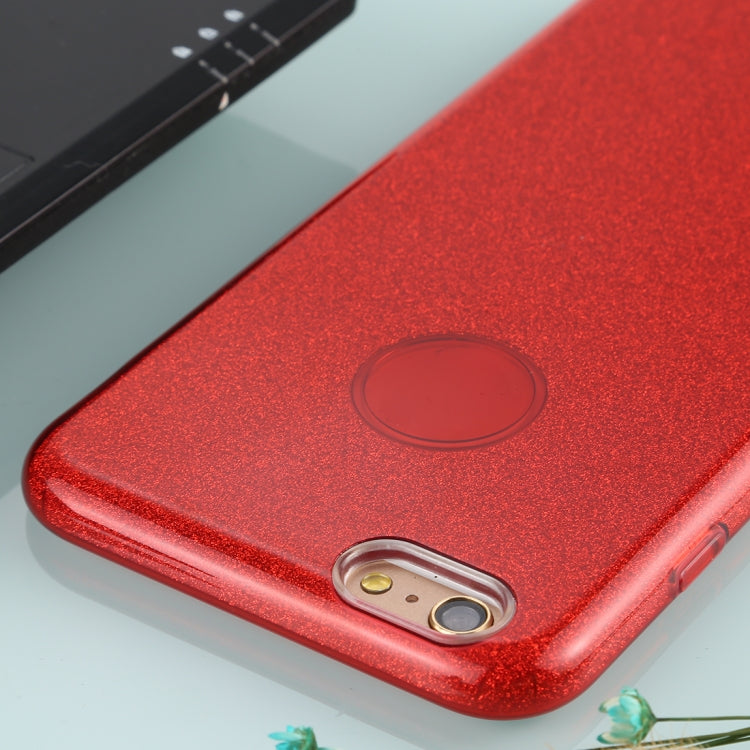 For iPhone 6 Plus TPU Glitter All-inclusive Protective Case