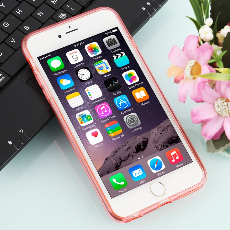 For iPhone 6 Plus TPU Glitter All-inclusive Protective Case