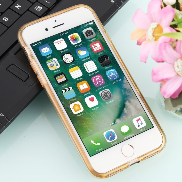 For iPhone 7 TPU Glitter All-inclusive Protective Case