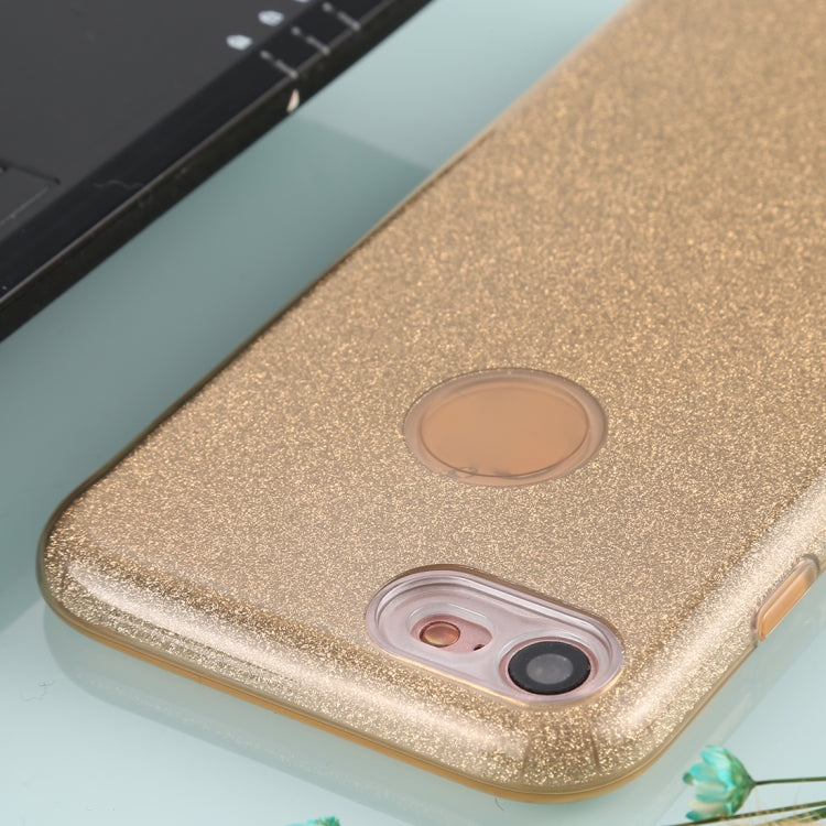 For iPhone 7 TPU Glitter All-inclusive Protective Case