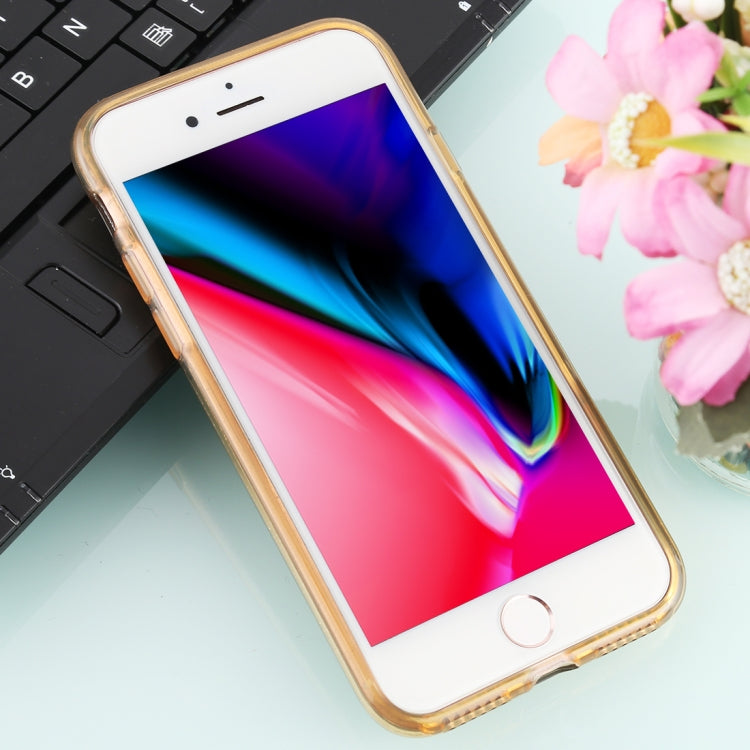 For iPhone 8 TPU Glitter All-inclusive Protective Case