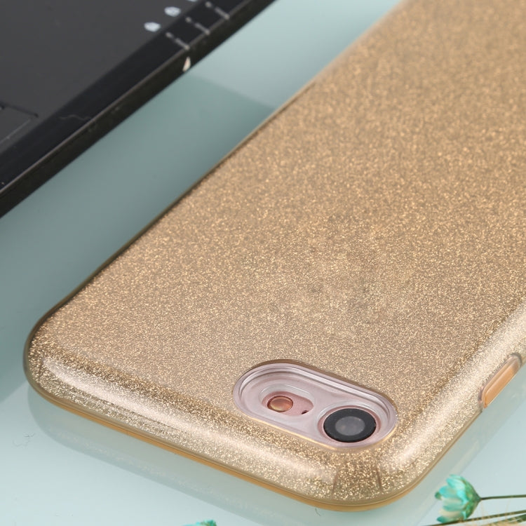 For iPhone 8 TPU Glitter All-inclusive Protective Case