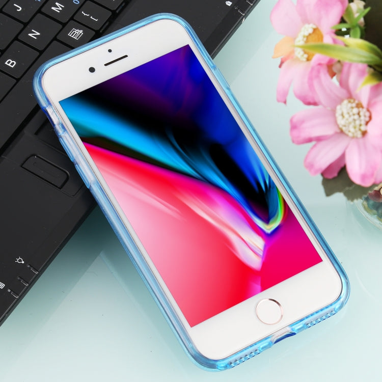 For iPhone 8 TPU Glitter All-inclusive Protective Case