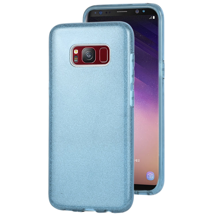For Galaxy S8 TPU Glitter All-inclusive Protective Case