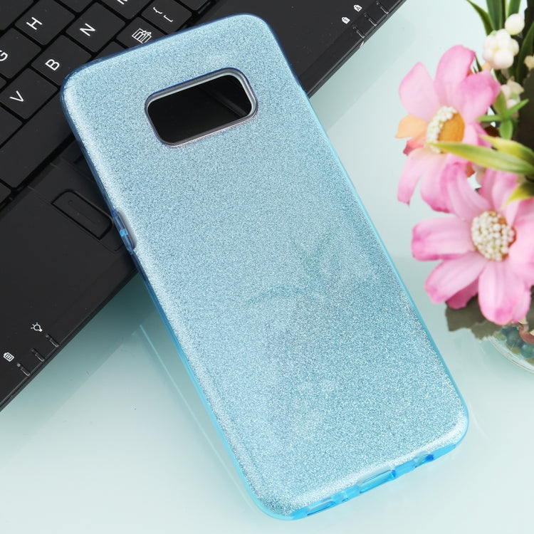 For Galaxy S8 TPU Glitter All-inclusive Protective Case
