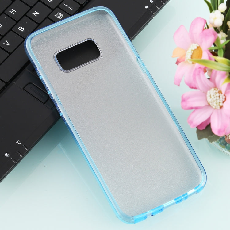 For Galaxy S8 TPU Glitter All-inclusive Protective Case
