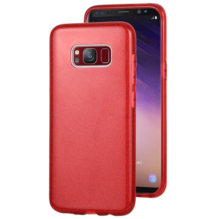 For Galaxy S8 TPU Glitter All-inclusive Protective Case