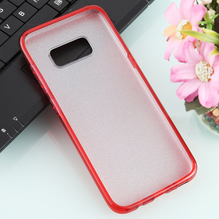 For Galaxy S8 TPU Glitter All-inclusive Protective Case