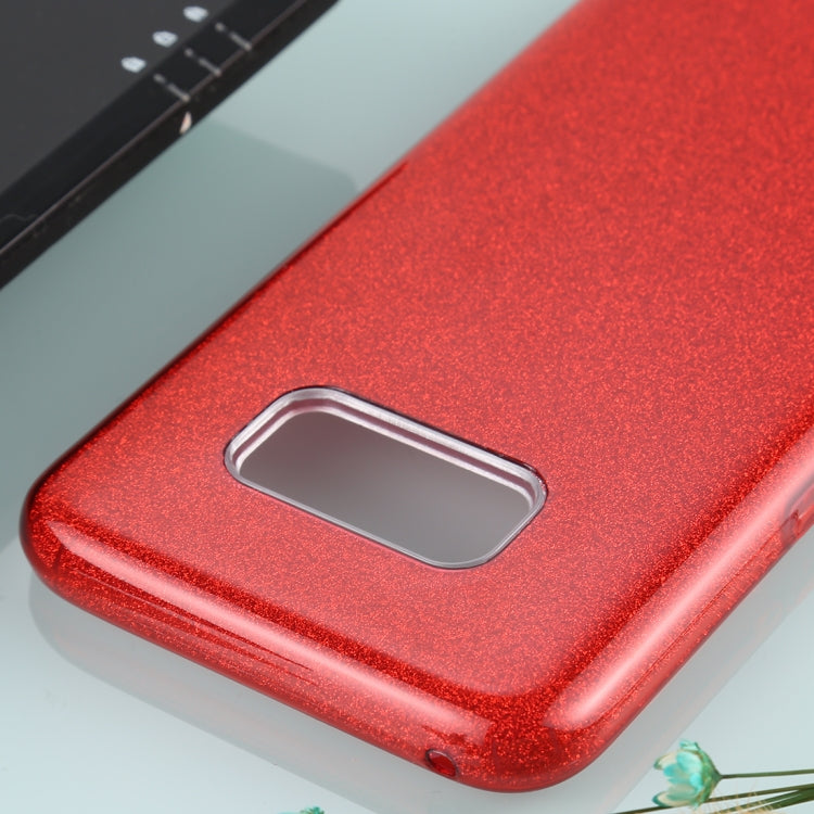 For Galaxy S8 TPU Glitter All-inclusive Protective Case