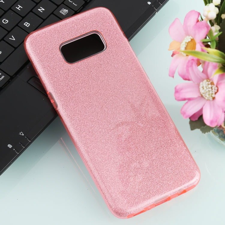 For Galaxy S8 TPU Glitter All-inclusive Protective Case