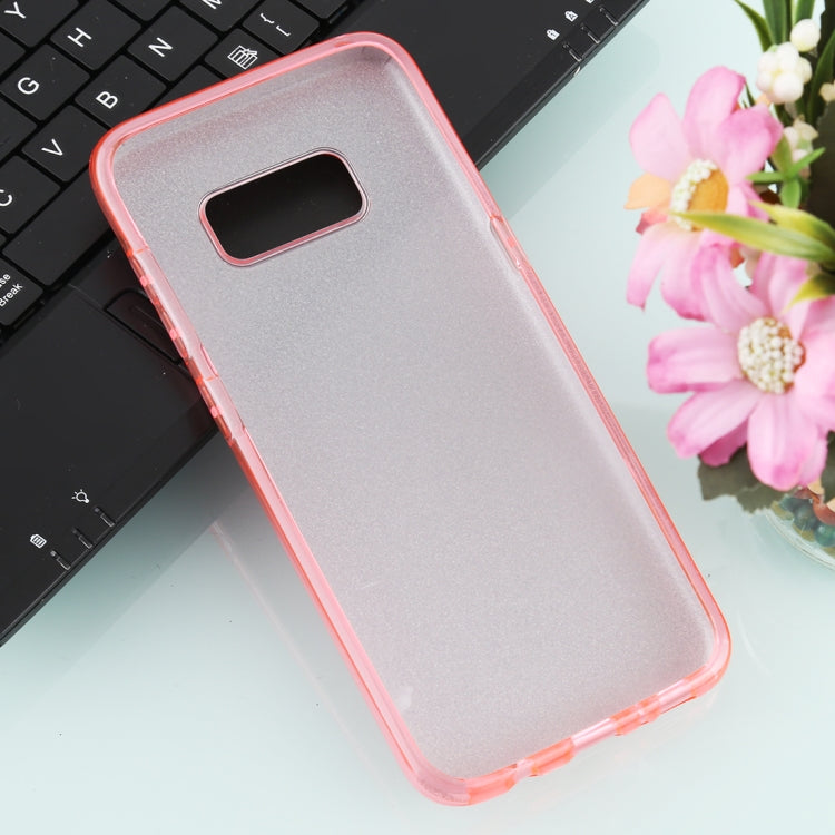 For Galaxy S8 TPU Glitter All-inclusive Protective Case