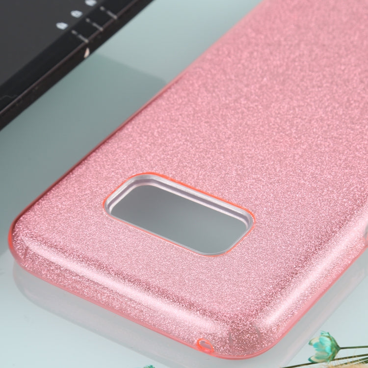 For Galaxy S8 TPU Glitter All-inclusive Protective Case