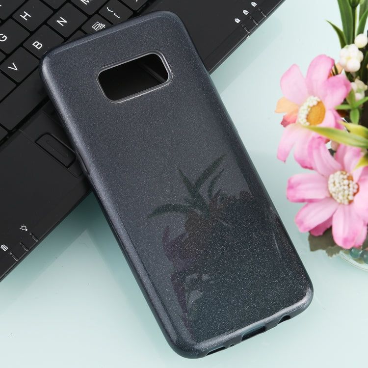 For Galaxy S8 TPU Glitter All-inclusive Protective Case