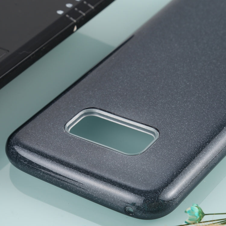 For Galaxy S8 TPU Glitter All-inclusive Protective Case