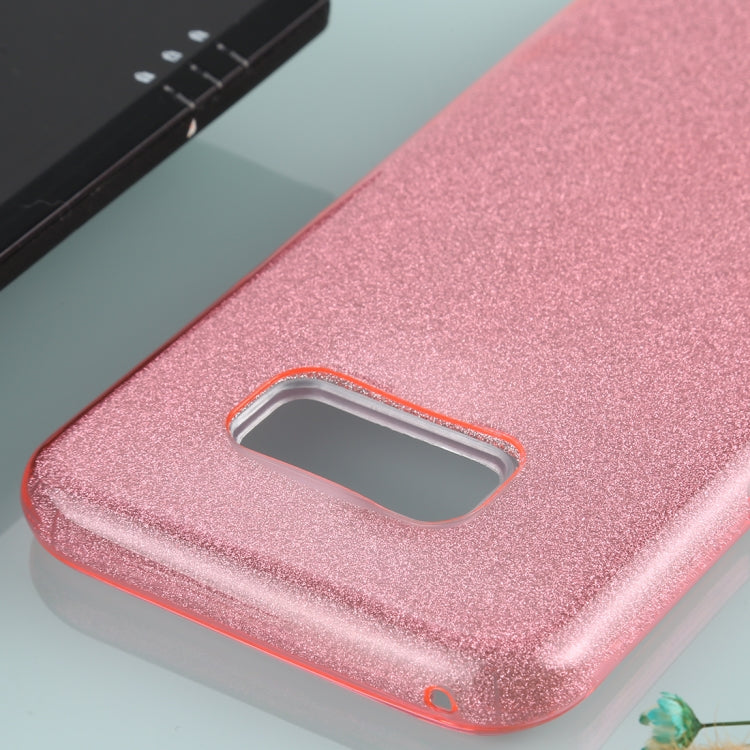 For Galaxy S8+ TPU Glitter All-inclusive Protective Case