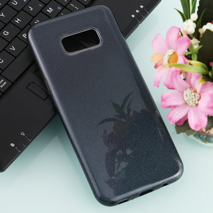 For Galaxy S8+ TPU Glitter All-inclusive Protective Case